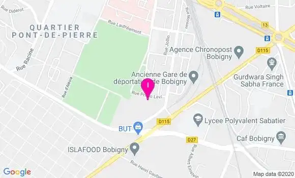 Localisation Karine Dunon