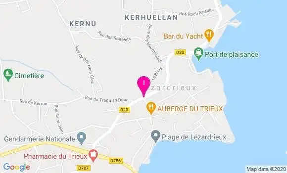 Localisation Pauline Breard