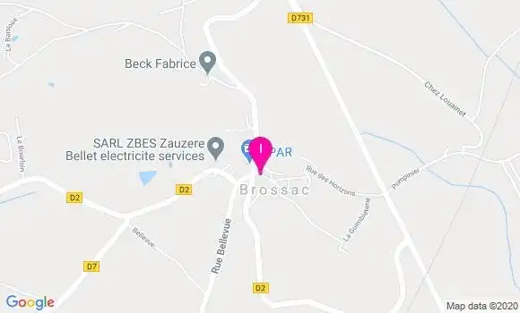 Localisation Marina Paul