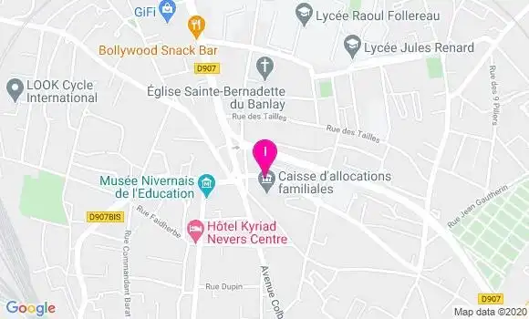 Localisation Julie Six