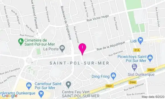 Localisation Assia Collette