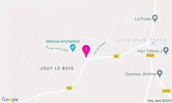 Localisation Eric Lourdaux