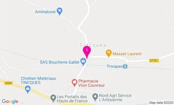 Localisation Emilie Roussel