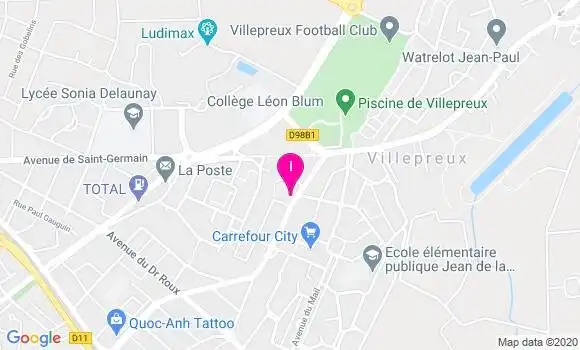 Localisation Melanie Garin
