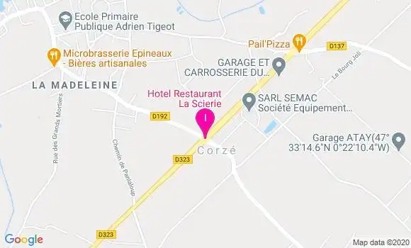Localisation Audrey Poupelin