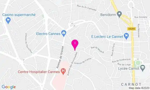 Localisation Pedro Henriques De Castro