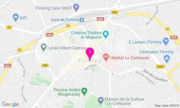 Localisation Sandrine Vial