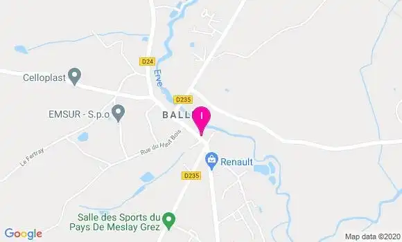 Localisation Laure Dellier
