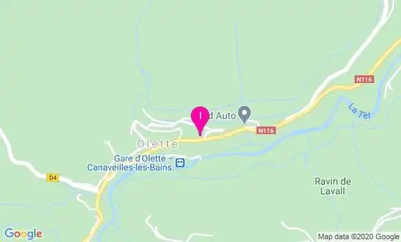 Localisation Hugues Moulet