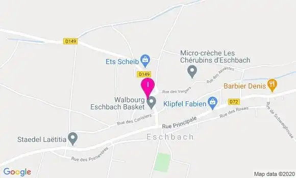 Localisation Christelle Beyler
