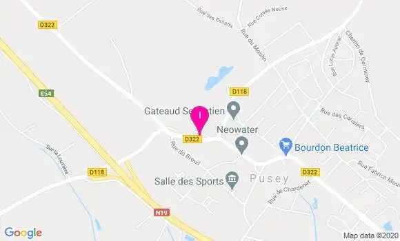 Localisation Isabelle Jurkowiak
