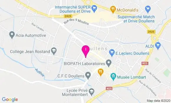 Localisation Fanny Delestre