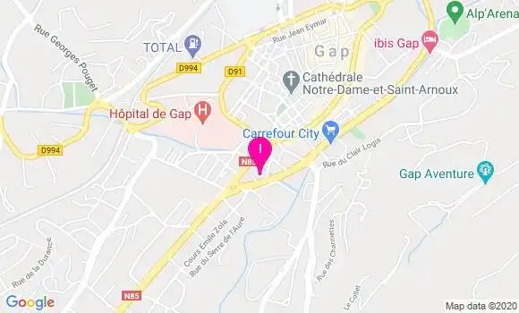 Localisation Anne Marie Millet Rousseu