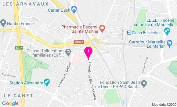 Localisation Christel Gousset