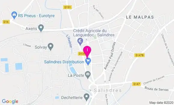 Localisation Emilie Baud