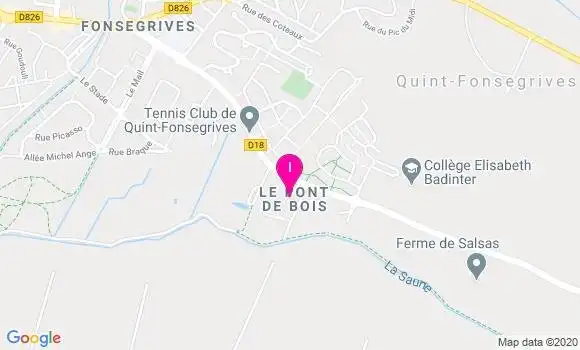 Localisation Matthieu Galibert