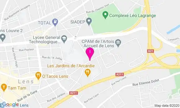 Localisation Guillaume Fourdin