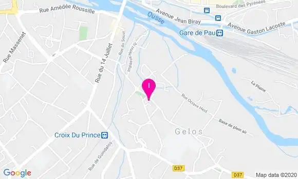 Localisation Adeline Negre