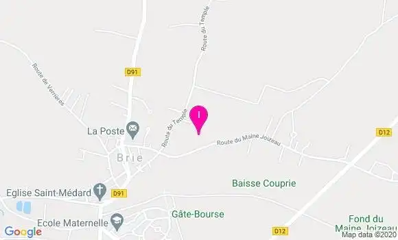 Localisation Andree Tabaud