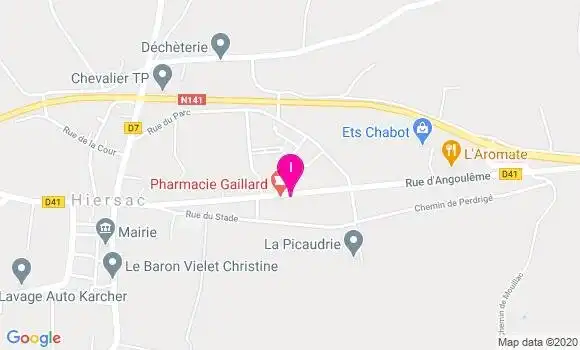 Localisation Armelle Sauvey