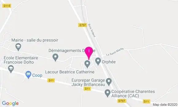 Localisation Severine Gillet