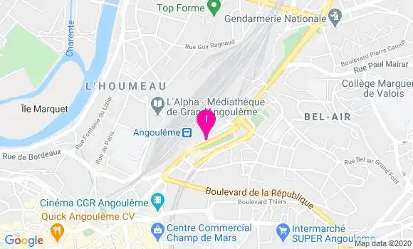 Localisation Isabelle Bittard