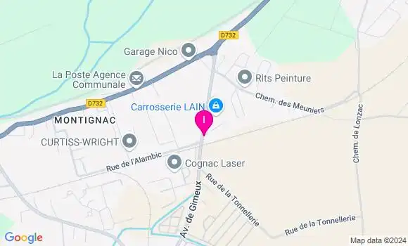Localisation Elodie Laffort