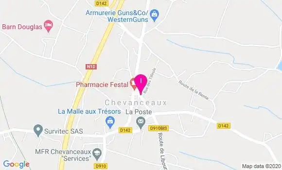 Localisation Celine Recappe Guindron