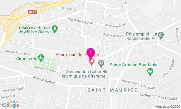 Localisation Caroline Gincheleau