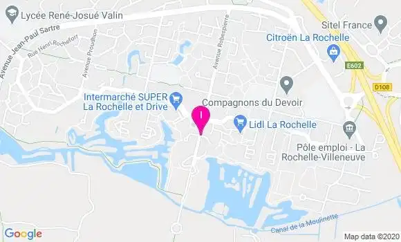 Localisation Hanifa Kameche