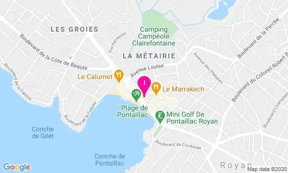Localisation Barbara Claverie