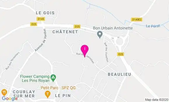 Localisation Nathalie Bodeau