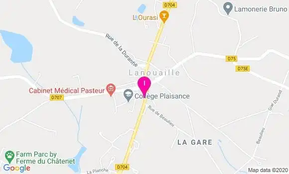 Localisation Laurent Peraud