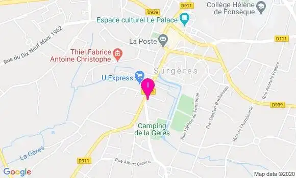 Localisation Maite Paquet
