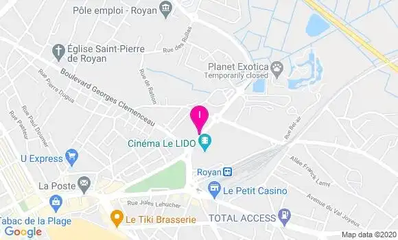 Localisation Marina Chevalier
