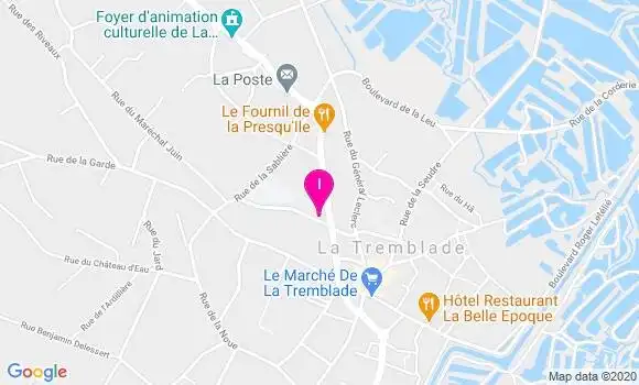 Localisation Julie Maingaud