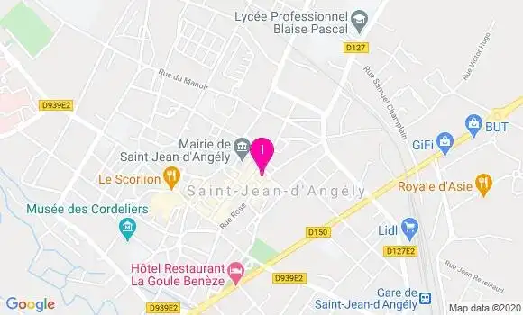 Localisation Catherine Camus Rullaud