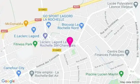 Localisation Emmanuelle Texeraud