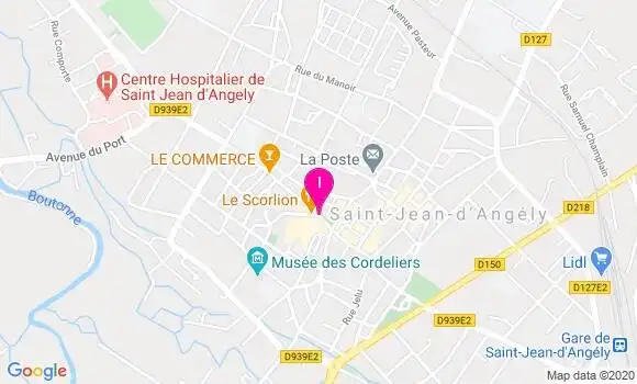 Localisation Chantal Laval