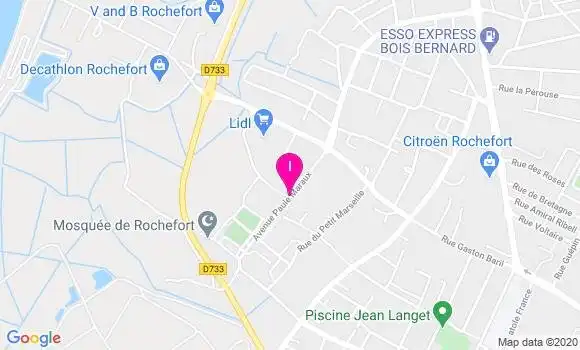 Localisation Samuel Foviaux