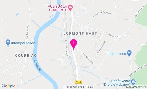 Localisation Dania Marche