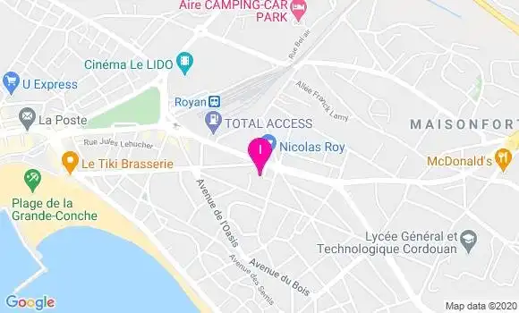Localisation Fabrice Auger