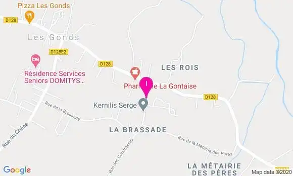 Localisation Francois Xavier Mathieu