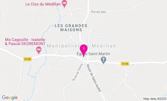 Localisation Helene Delage