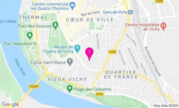 Localisation Frederique Groll Desprez