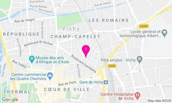 Localisation Muriel Farah