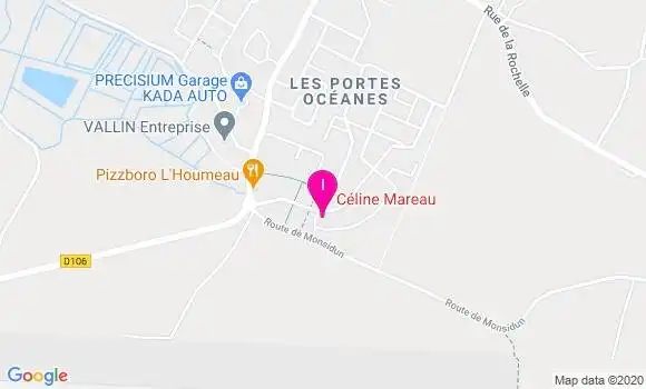 Localisation Isabelle Nivet