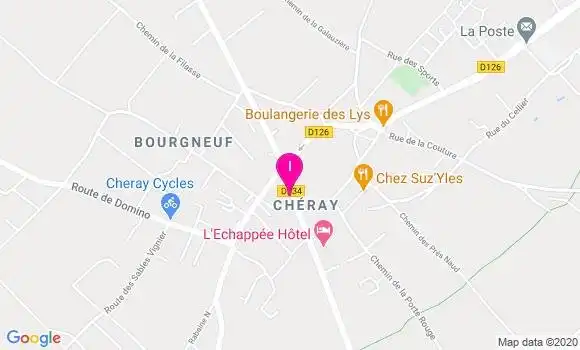 Localisation Fabien Dodin