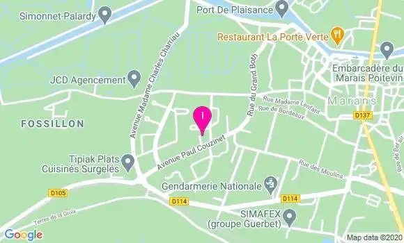 Localisation Pierrette Dupont