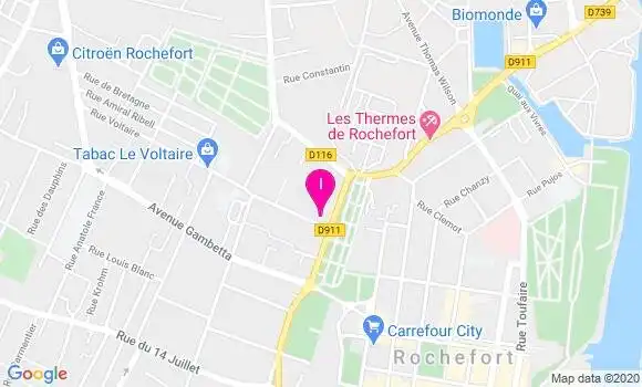 Localisation Francoise Groult